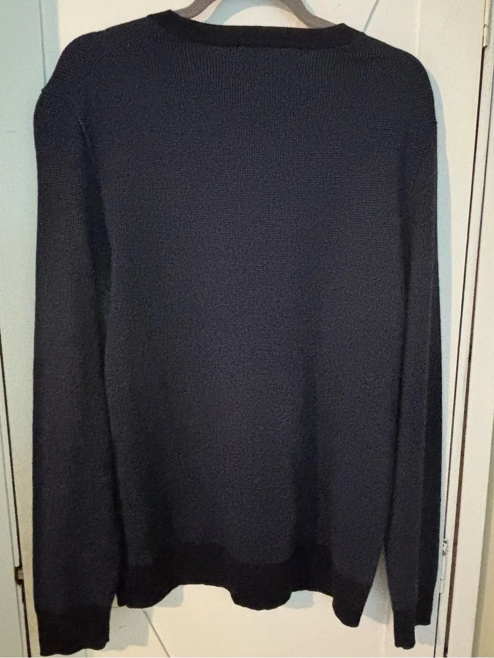 Banana Republic Italian Merino Wool Baruffa Sweater Men’s L Navy